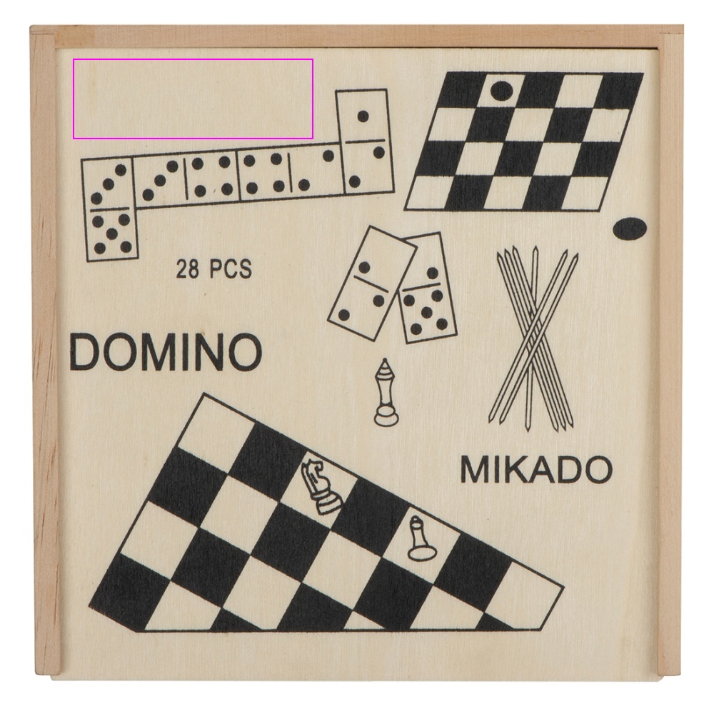 Gry szachy, warcaby, mikado, domino WINIFRED