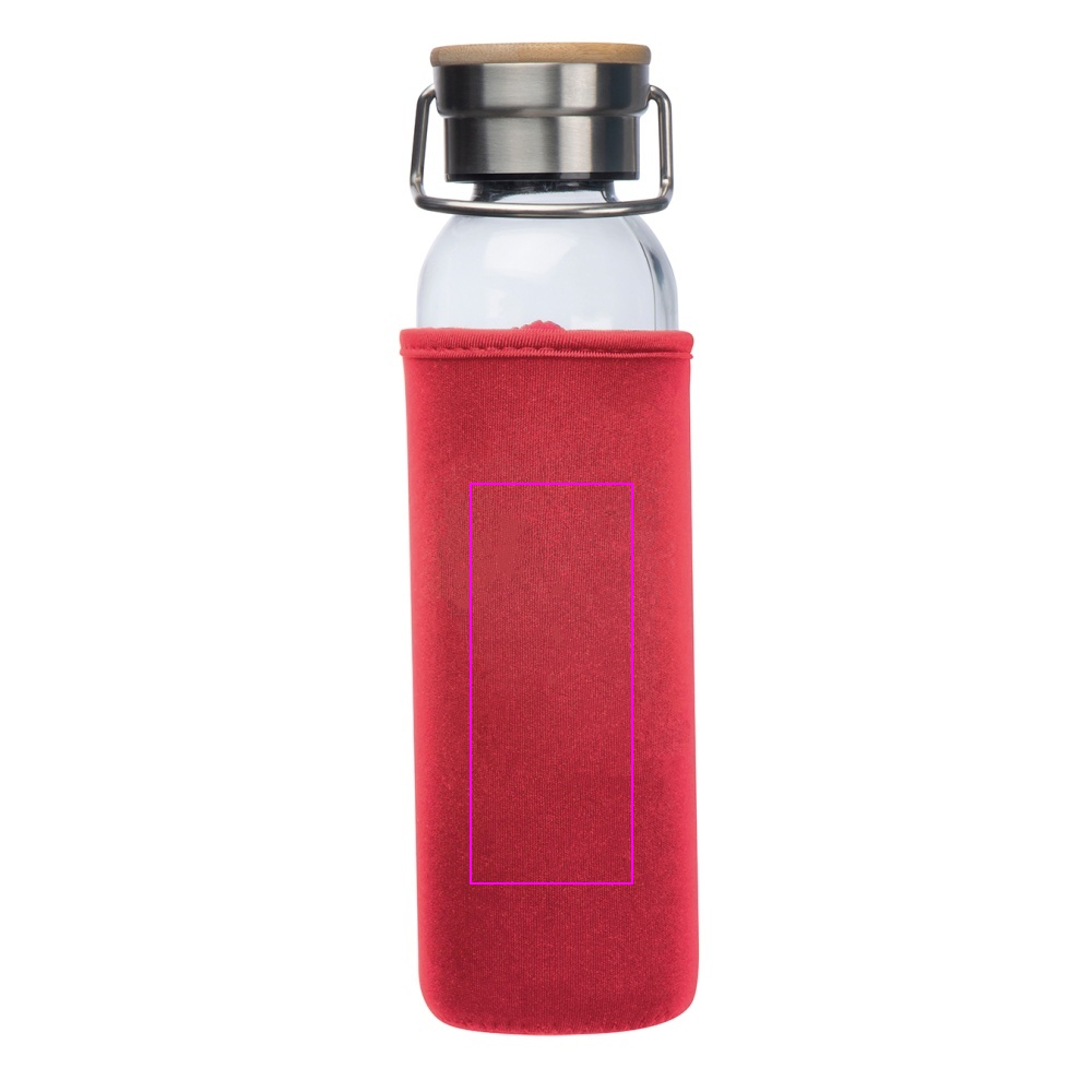 Butelka szklana z pokrowcem 600 ml RAMONA