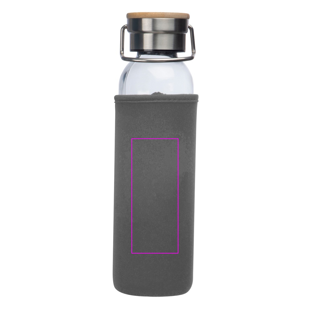 Butelka szklana z pokrowcem 600 ml RAMONA