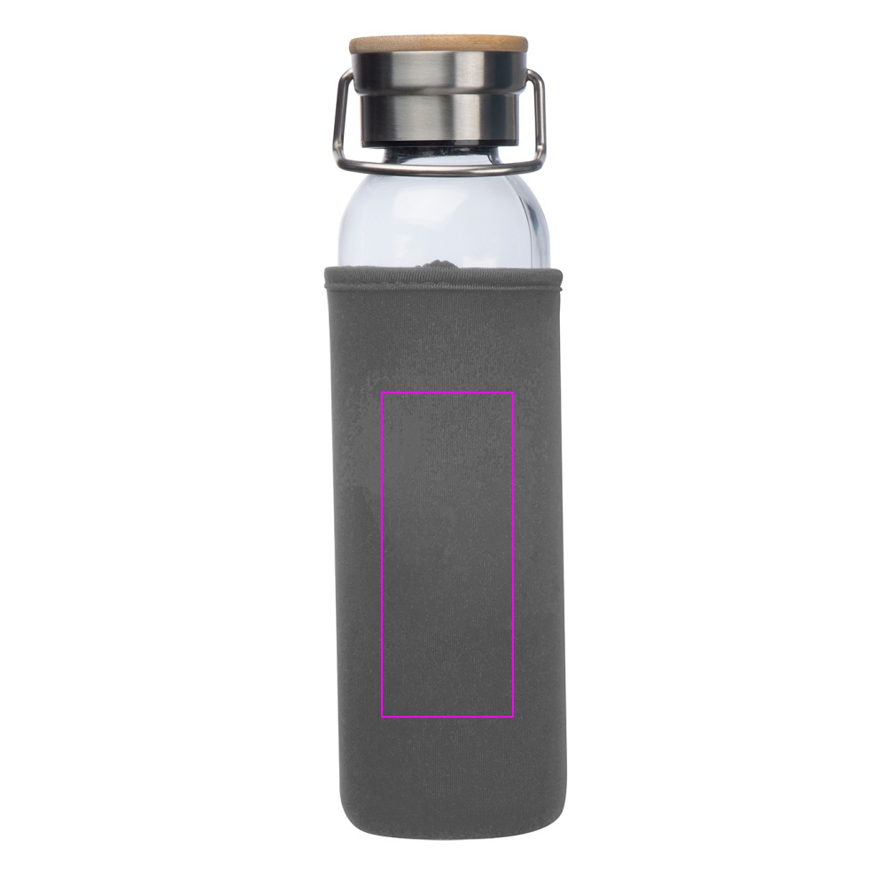Butelka szklana z pokrowcem 600 ml RAMONA