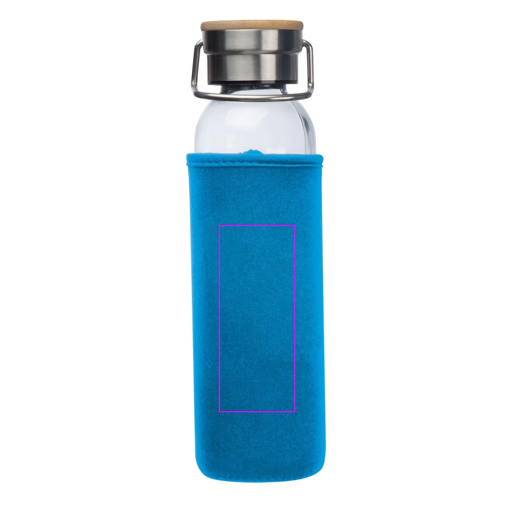 Butelka szklana z pokrowcem 600 ml RAMONA
