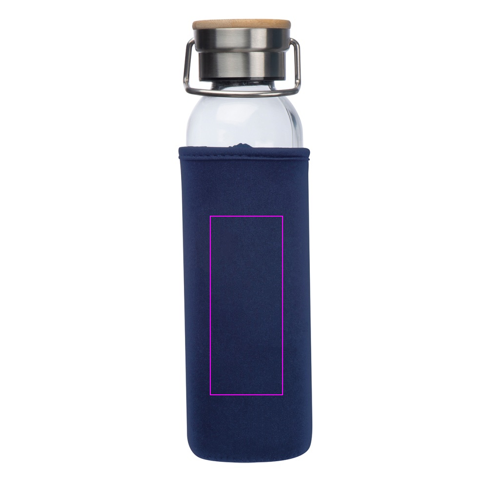 Butelka szklana z pokrowcem 600 ml RAMONA