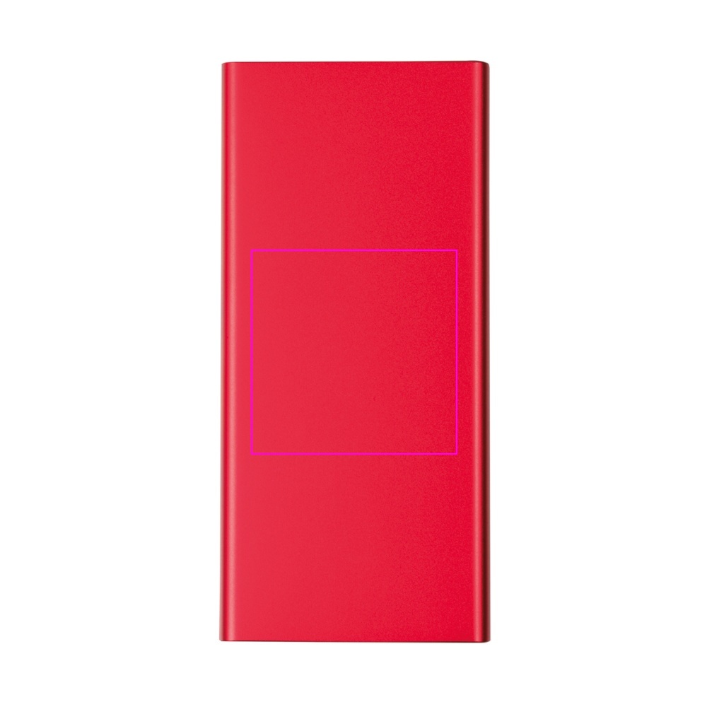 Power bank 10000 mAh z aluminium z recyklingu GIORGIA