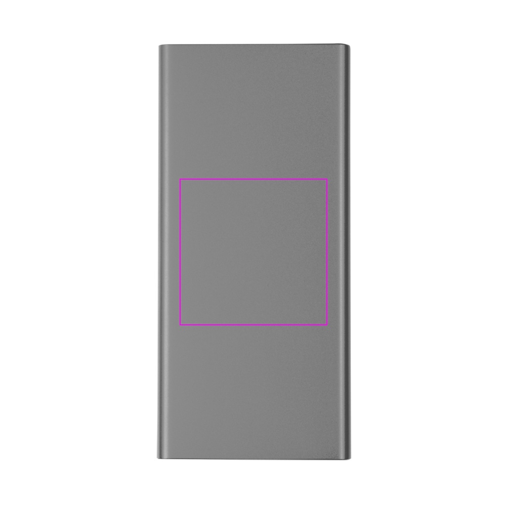 Power bank 10000 mAh z aluminium z recyklingu GIORGIA