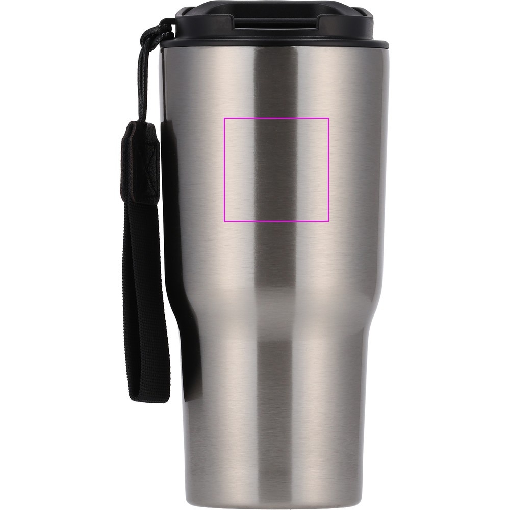 Kubek termiczny 550 ml ze stali z recyklingu DANA
