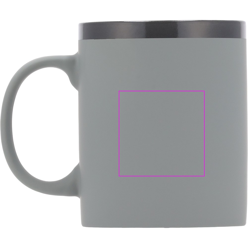 Kubek ceramiczny soft touch 300 ml RONALD