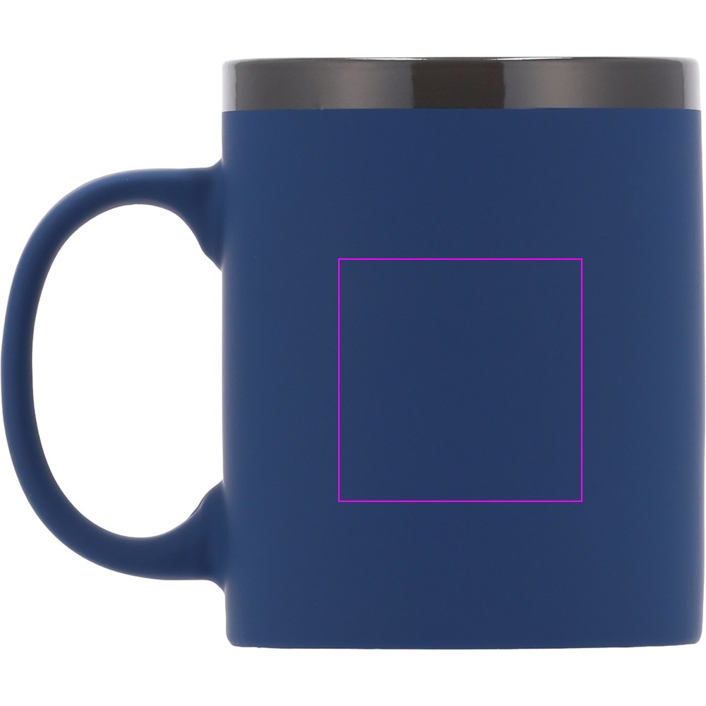 Kubek ceramiczny soft touch 300 ml RONALD