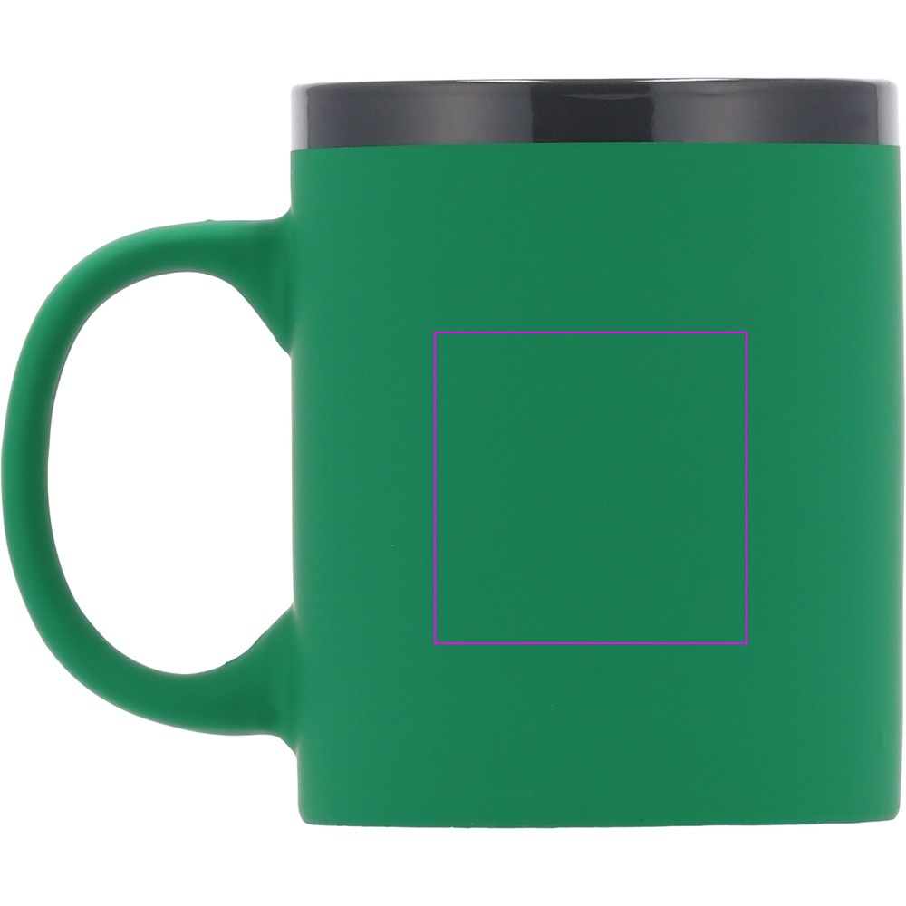 Kubek ceramiczny soft touch 300 ml RONALD