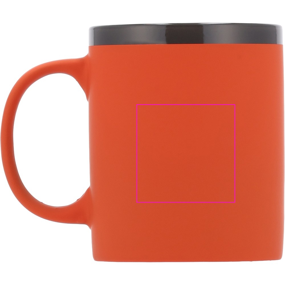 Kubek ceramiczny soft touch 300 ml RONALD