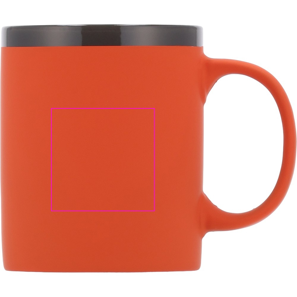 Kubek ceramiczny soft touch 300 ml RONALD