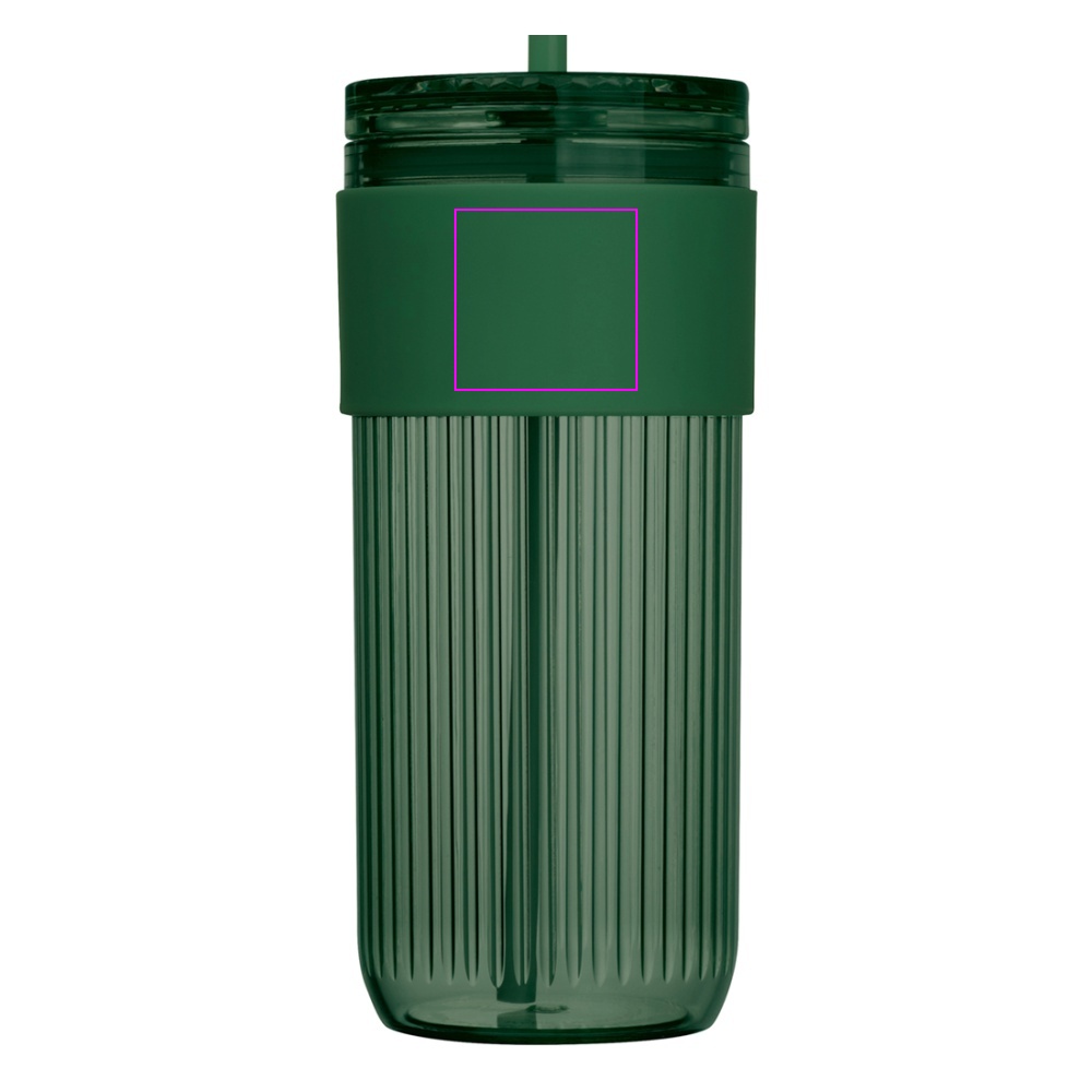 Kubek ze słomką 660 ml SOLEDAD