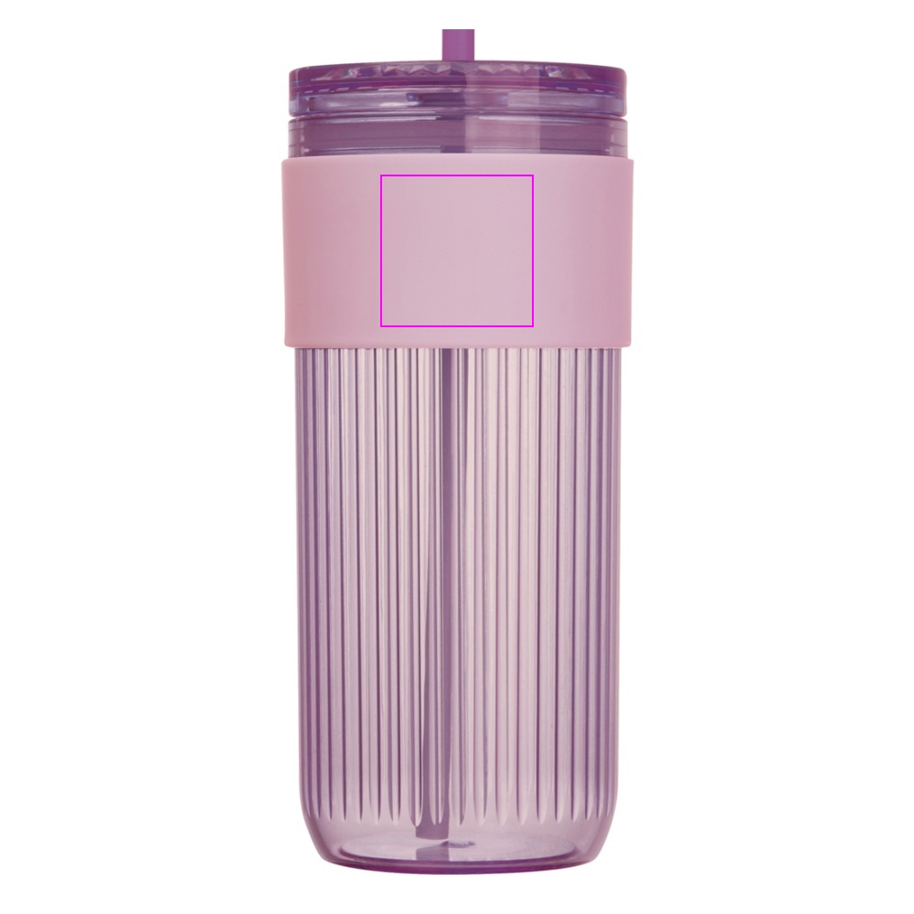 Kubek ze słomką 660 ml SOLEDAD