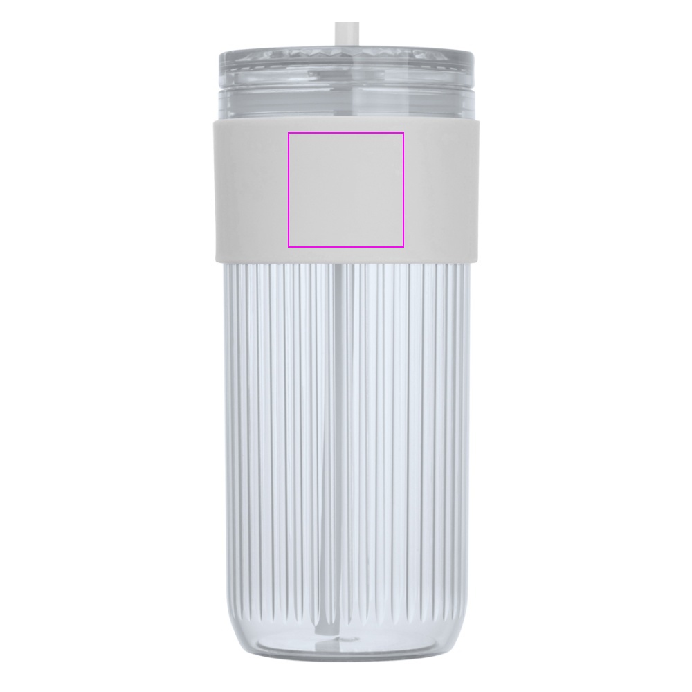 Kubek ze słomką 660 ml SOLEDAD