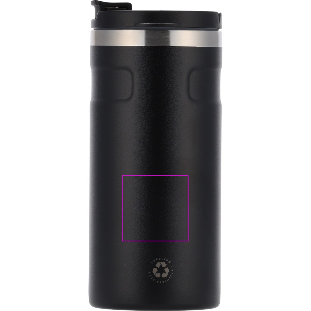 Kubek termiczny ze stali z recyklingu 450 ml SILVIO