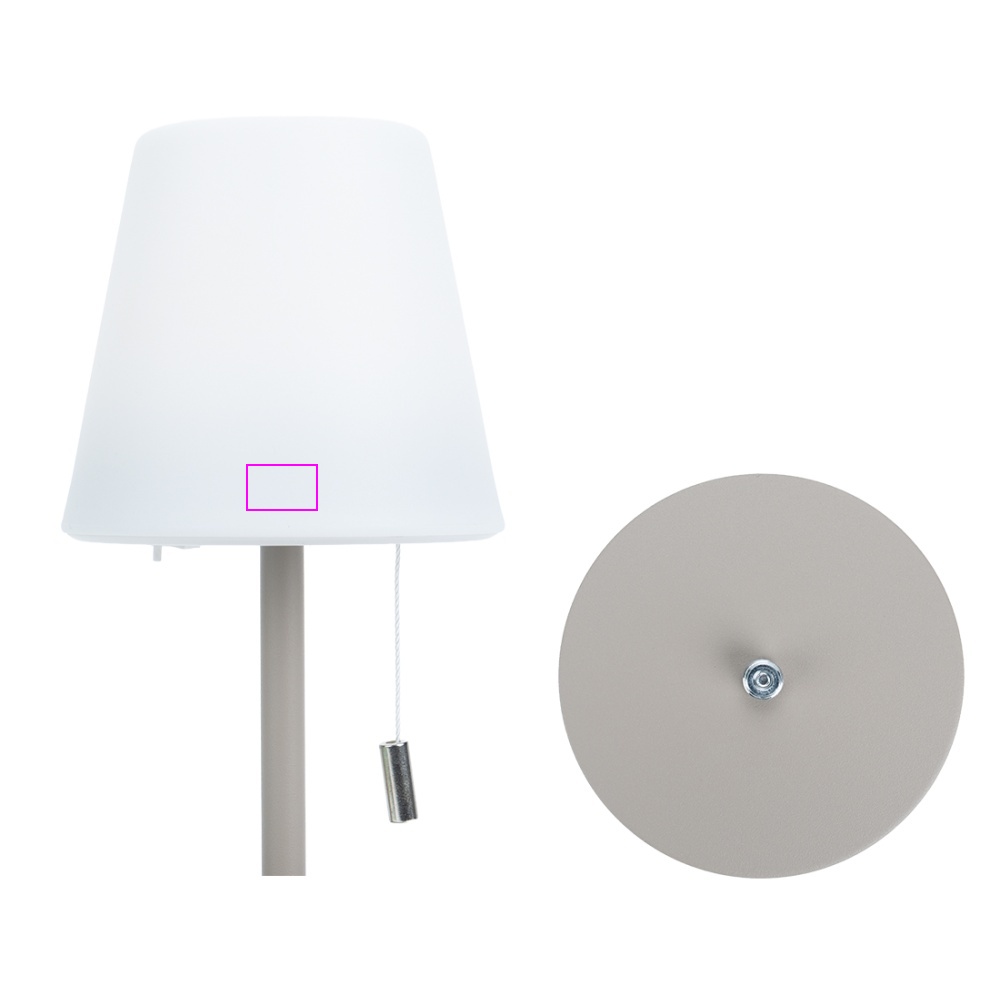 Lampa stojąca zmieniająca kolory BRIDGET