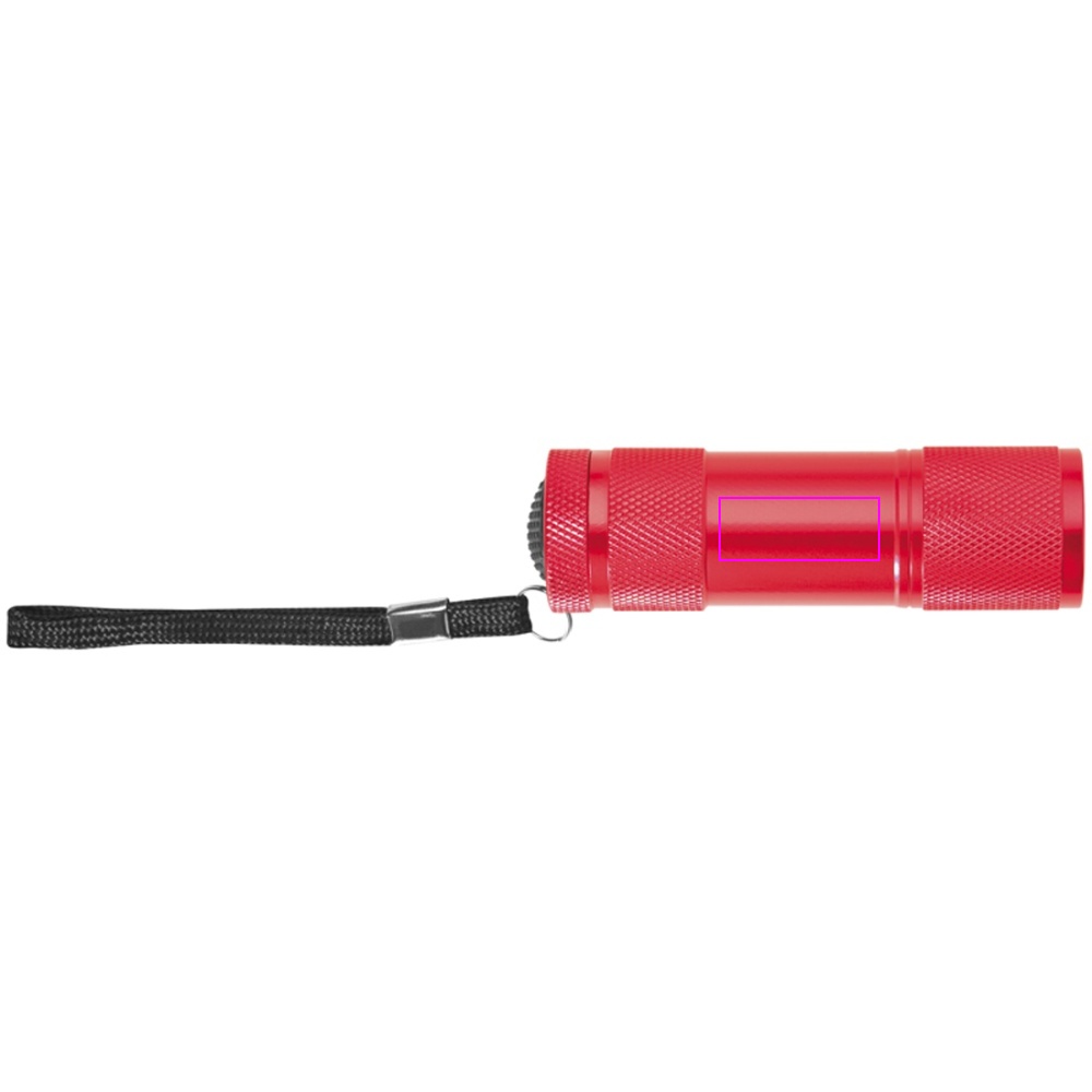 Latarka metalowa 9 LED DUNCAN
