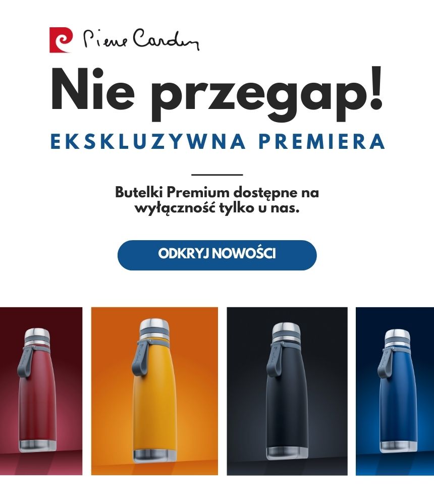 Nowość! Butelki Pierre Cardin