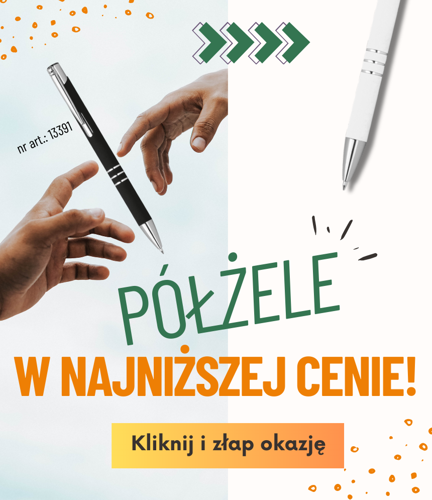 Długopis półżelowy w niskiej cenie