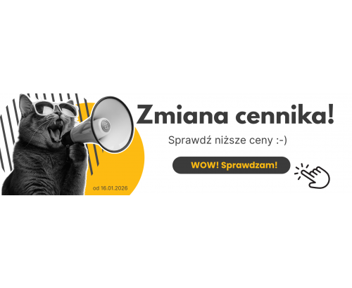 Zmiana cennika od 16.01.2026