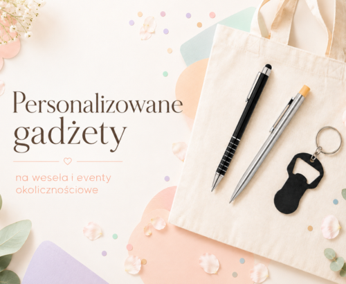 Personalizowane gadżety na wesela i eventy okolicznościowe – jak stworzyć pamiątkę z logo?