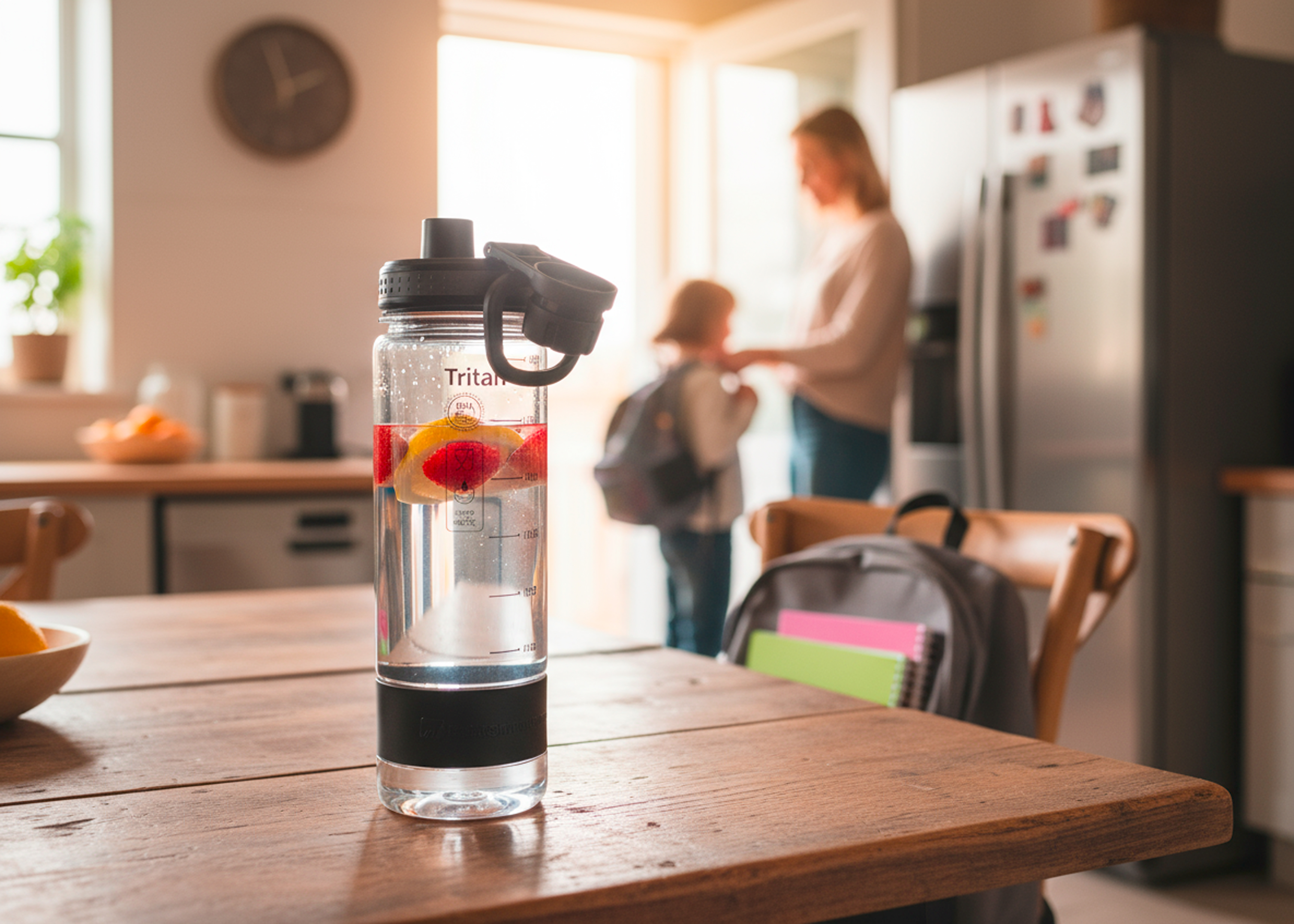 Butelka z tritanu 800 ml KIBO Schwarzwolf