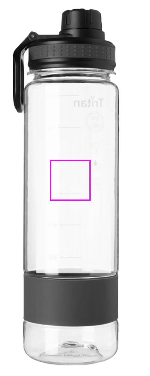 Butelka z tritanu 800 ml KIBO Schwarzwolf