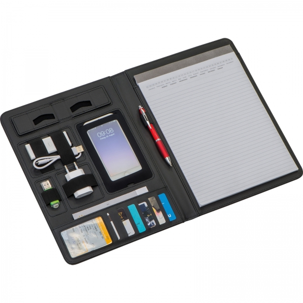 Folder A4 z notatnikiem w linie GABRIELE