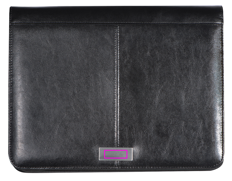 Folder A4 z notatnikiem w linie i kieszenią na tablet GASPARE