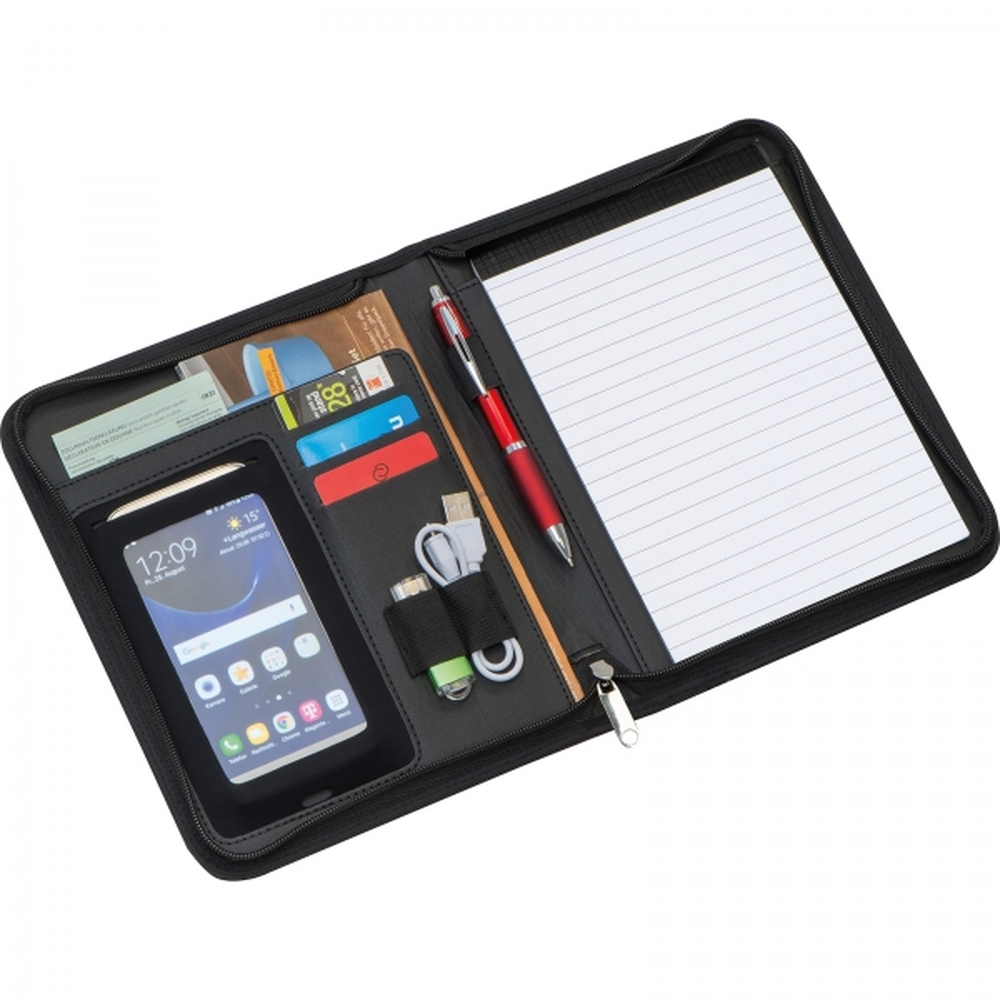 Folder A5 z notatnikiem w linie LOGAN