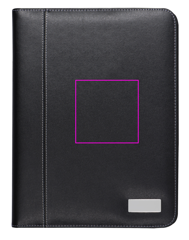 Folder A4 z notatnikiem w linie i kieszenią na tablet ISAIAH