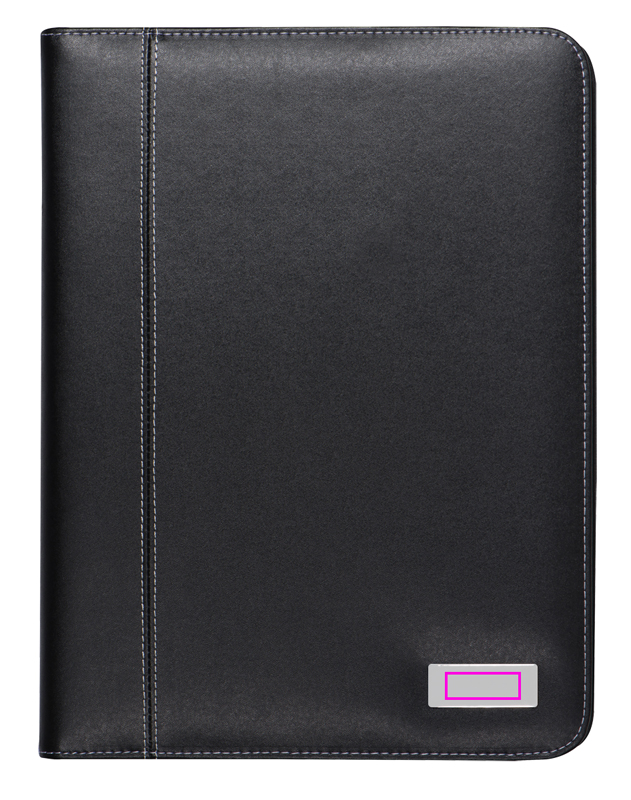 Folder A4 z notatnikiem w linie i kieszenią na tablet ISAIAH