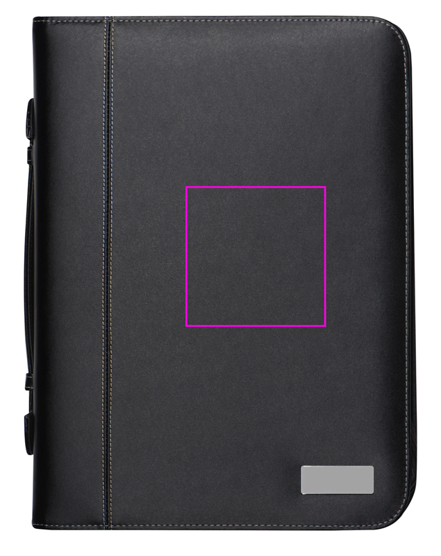 Folder A4 z notatnikiem w linie i segregatorem LUCIANA