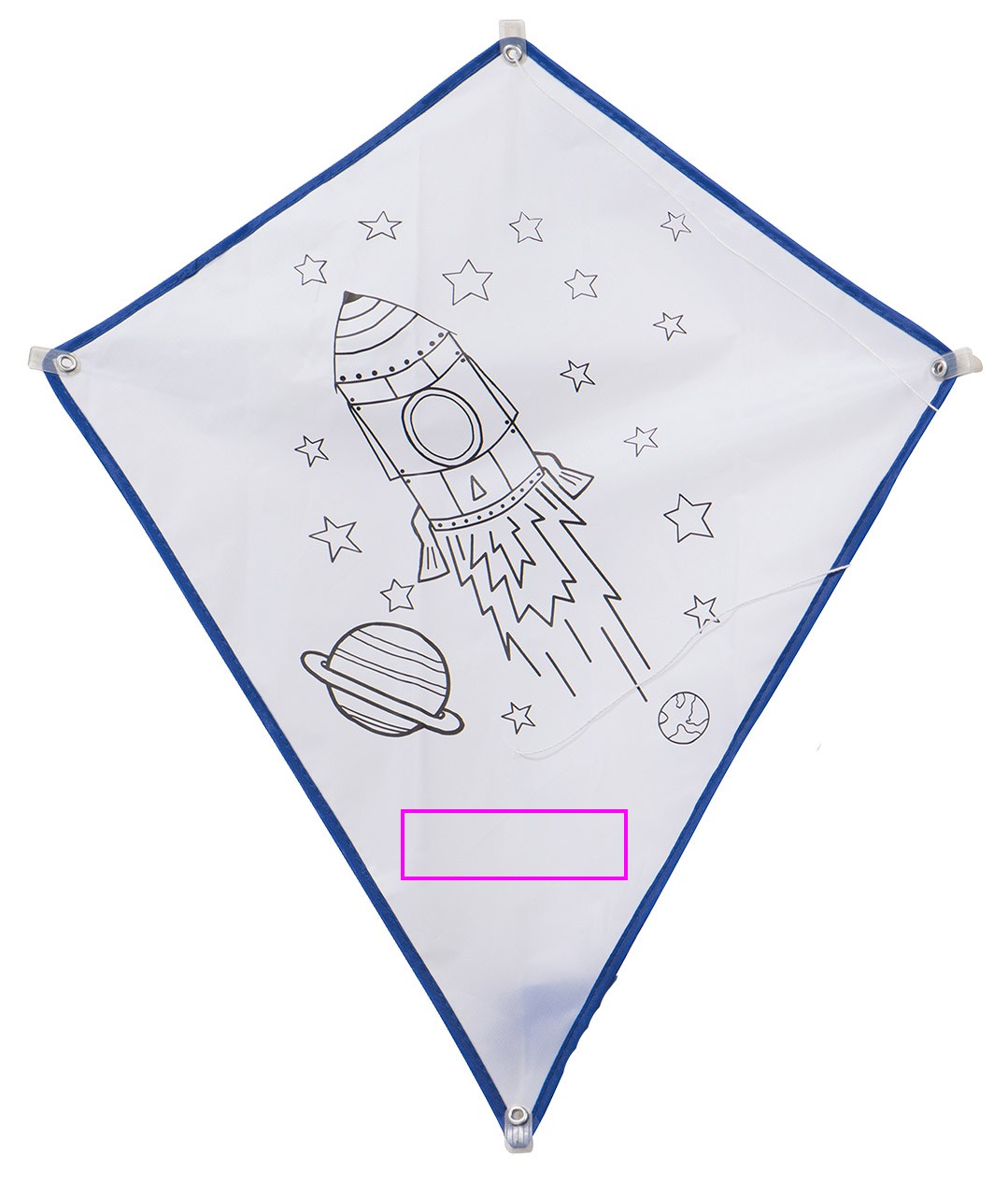 Latawiec do kolorowania z kredkami 4 kolory ELLEN