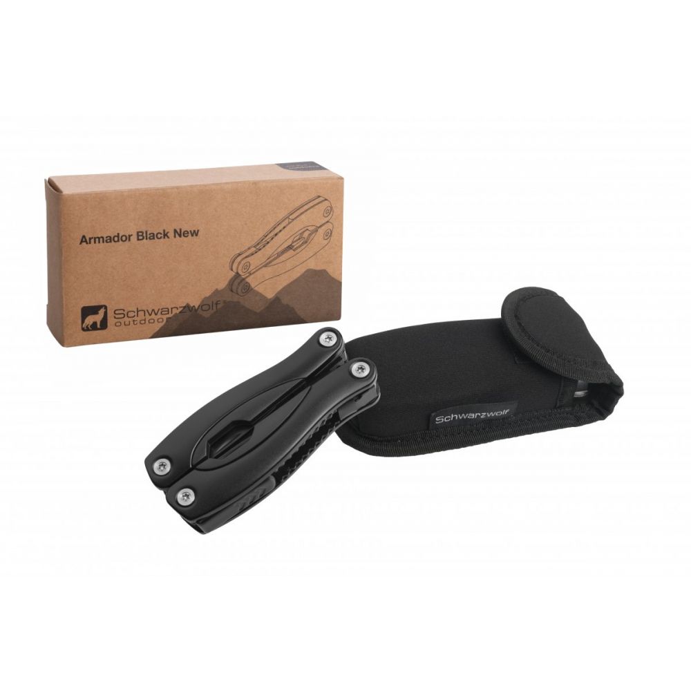 Narzędzie wielofunkcyjne ARMADOR NEW Black Schwarzwolf