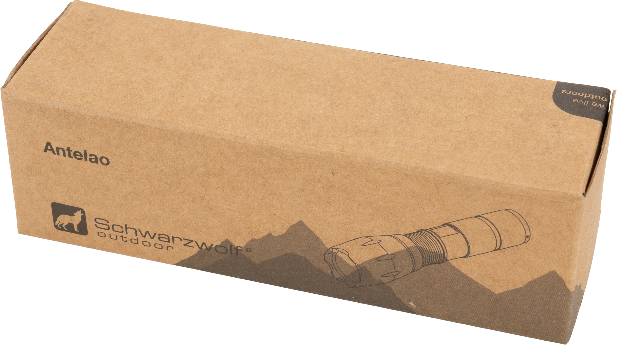 Latarka ANTELAO Schwarzwolf