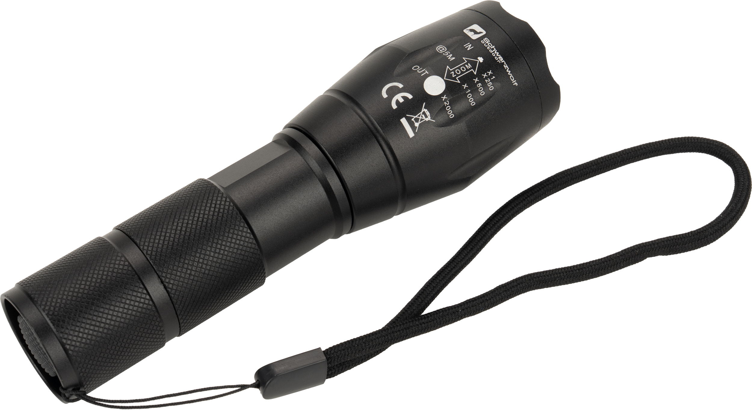 Latarka ANTELAO Schwarzwolf