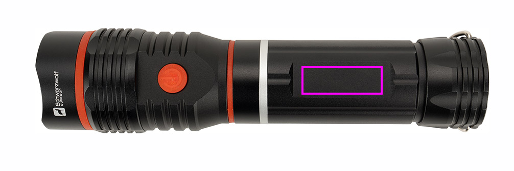 Latarka BIWA Schwarzwolf