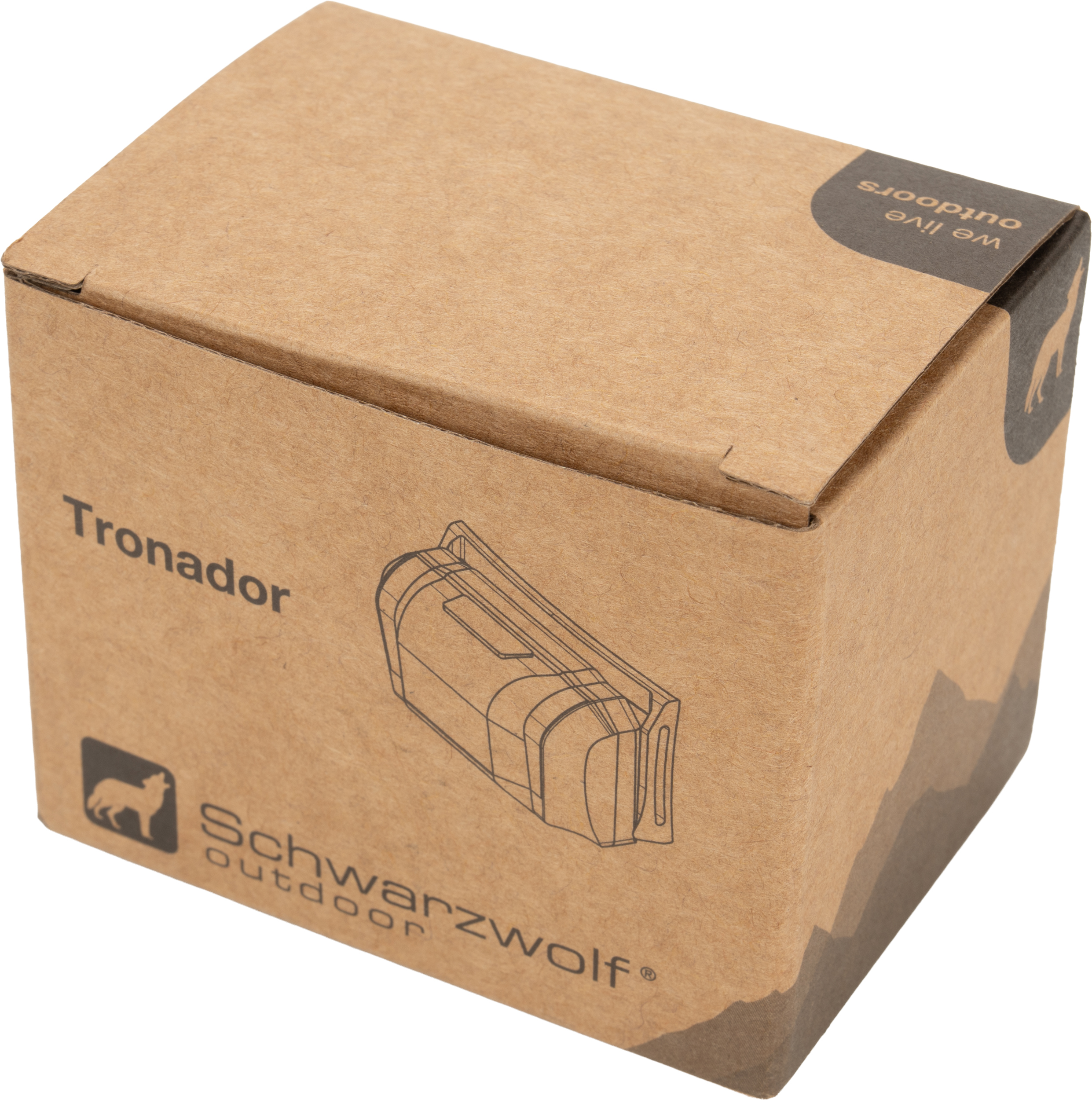 Latarka czołowa LED TRONADOR Schwarzwolf