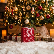 Torebka prezentowa, mała XMAS NATAN