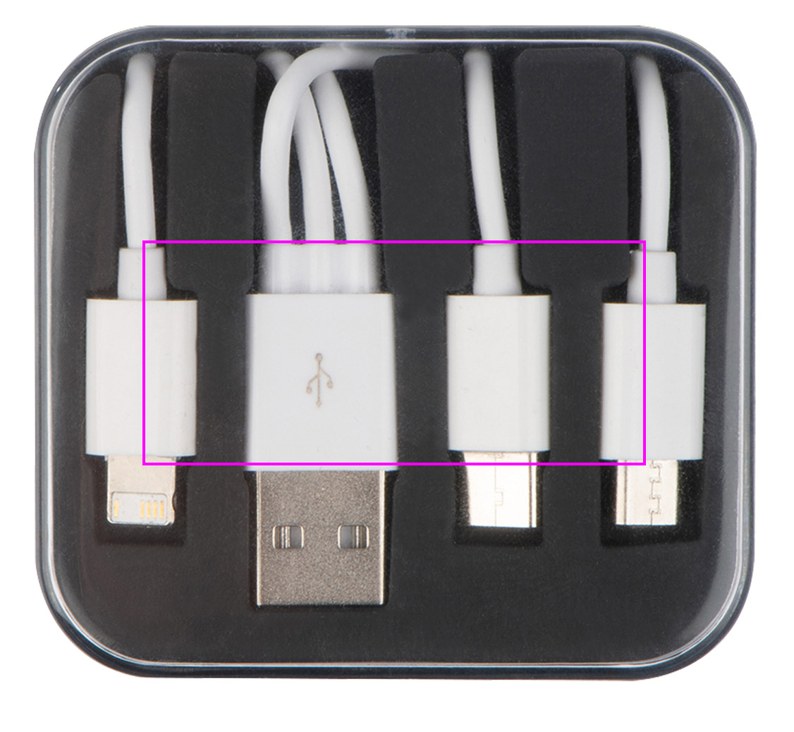 Kabel do ładowania 3w1 BRITTANY