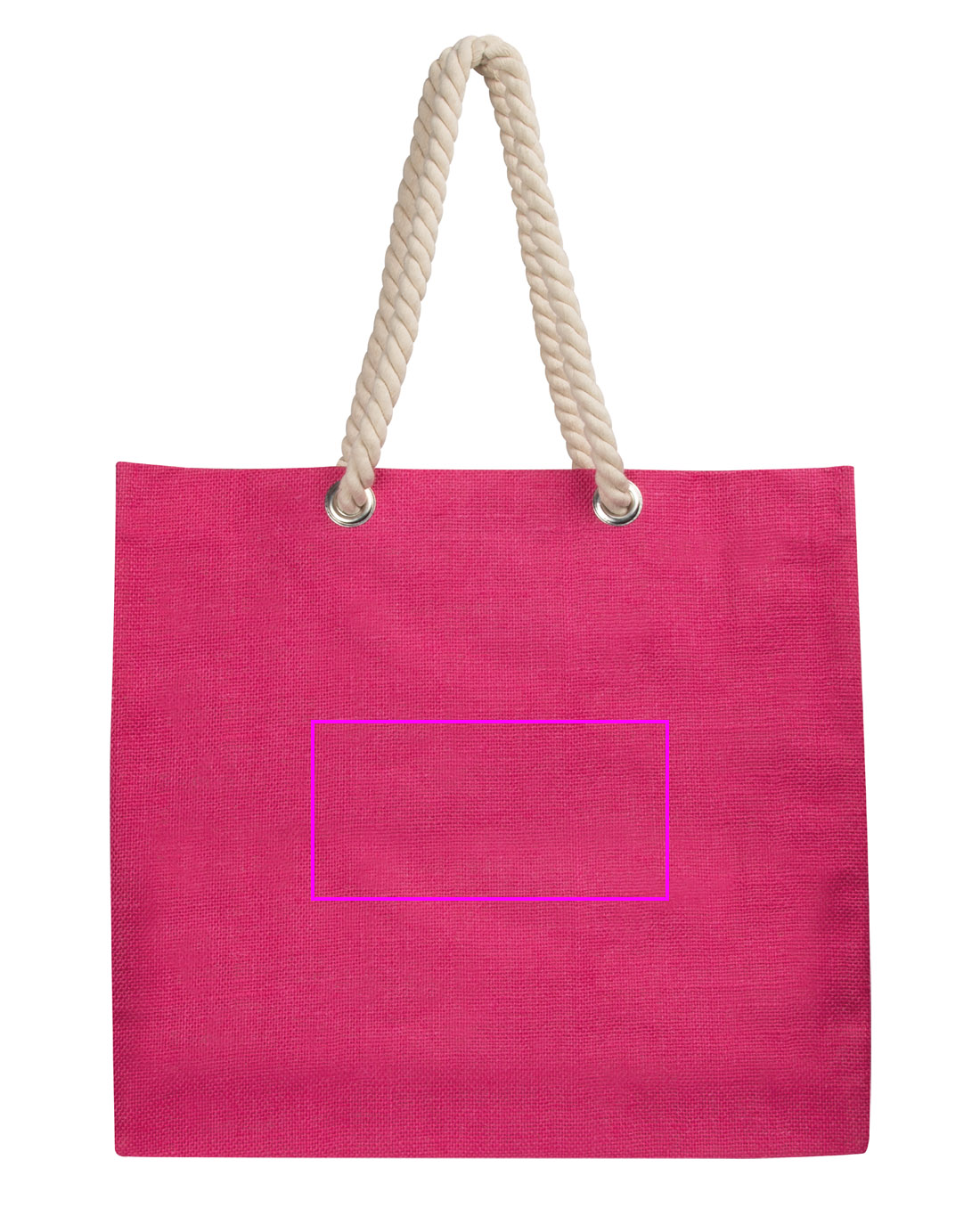 Torba z juty z portfelem MILDRED