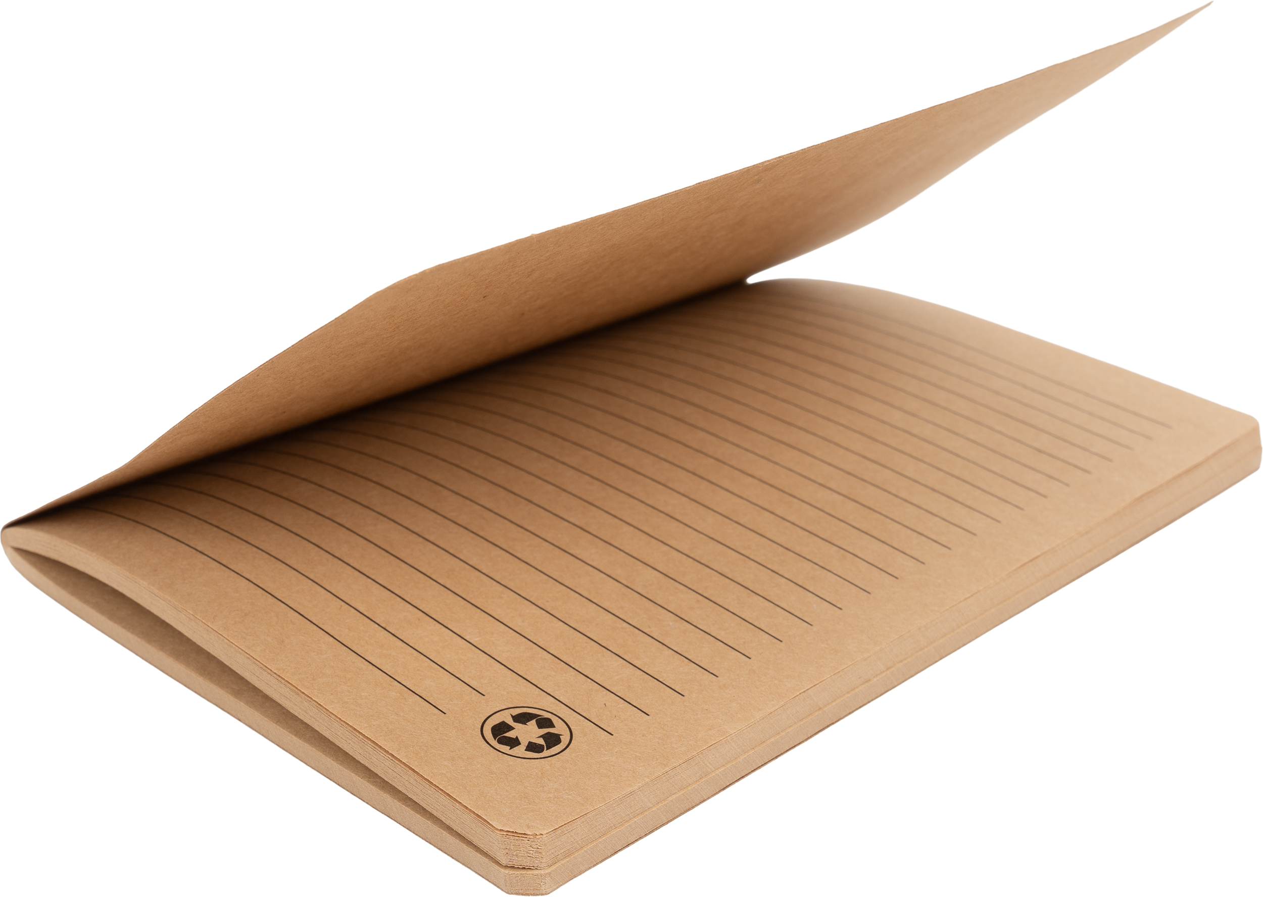 Notatnik A5 w linie z papieru z recyklingu BENEDETTO