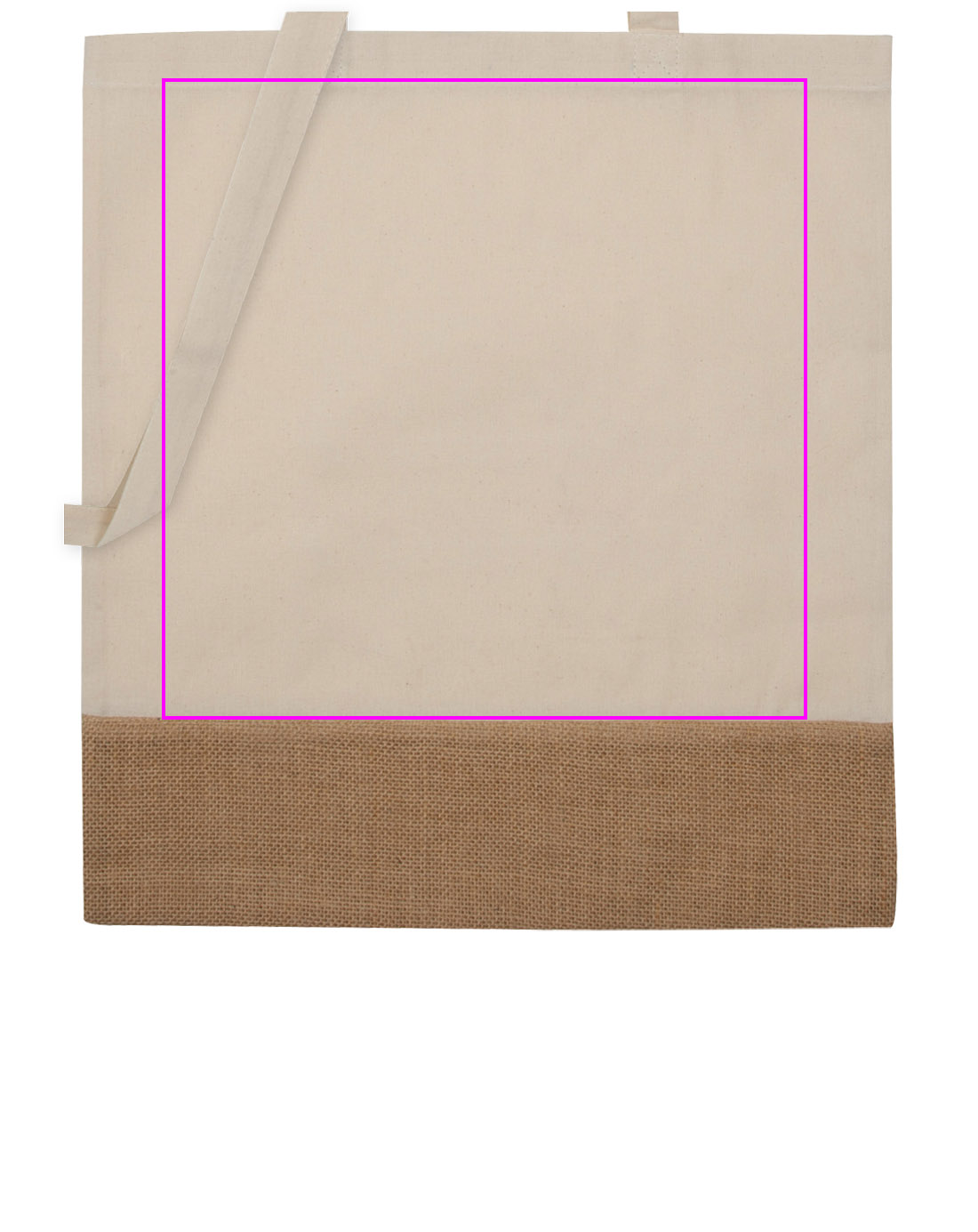 Torba bawełniana z jutowym dnem 140 g/m2 DOREEN