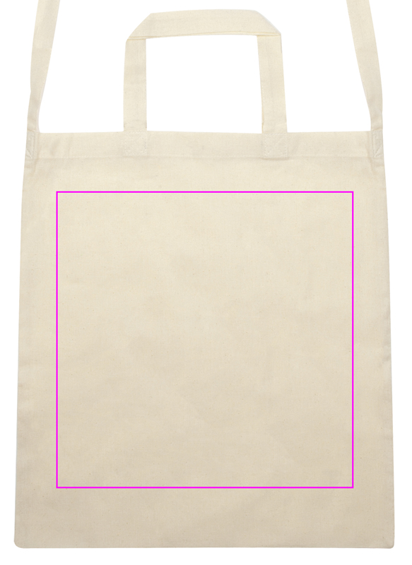 Torba bawełniana z 3 uszami 140 g/m2 ABIGAIL