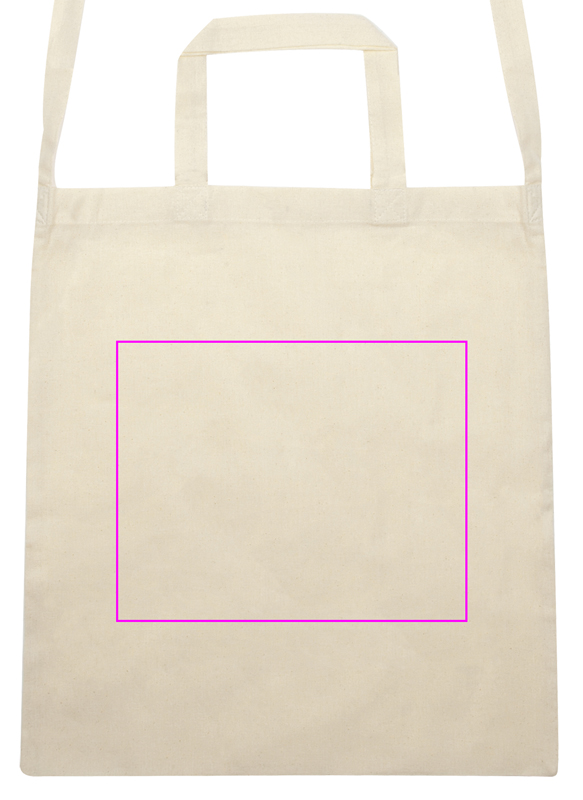 Torba bawełniana z 3 uszami 140 g/m2 ABIGAIL