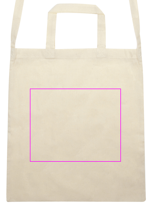 Torba bawełniana z 3 uszami 140 g/m2 ABIGAIL