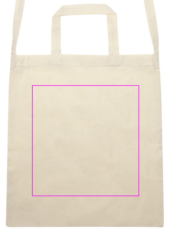Torba bawełniana z 3 uszami 140 g/m2 ABIGAIL