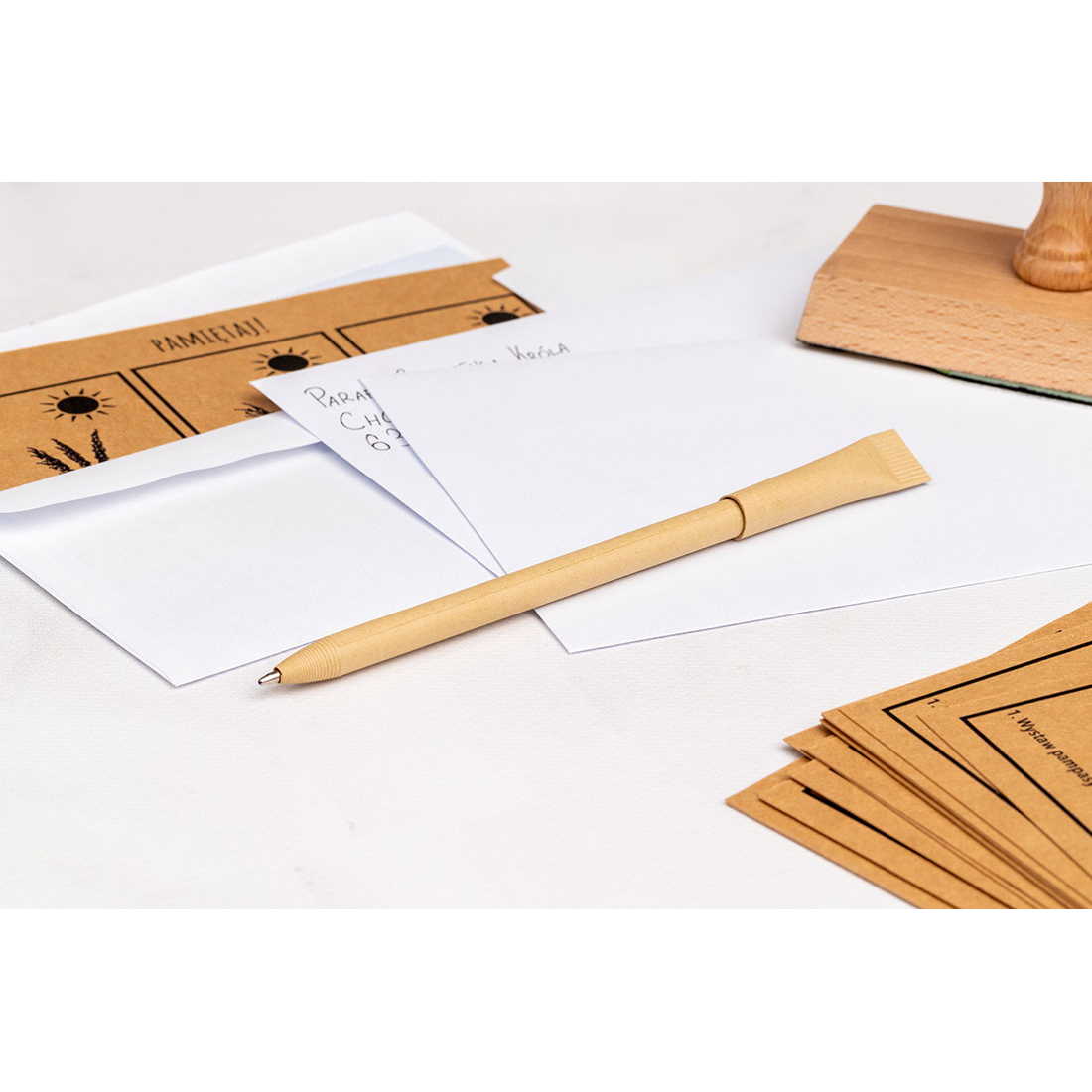 Długopis tekturowy z recyklingu DIEGO