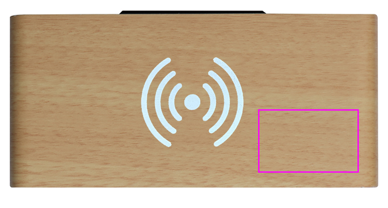 Zegar z ładowarką indukcyjną DELILAH