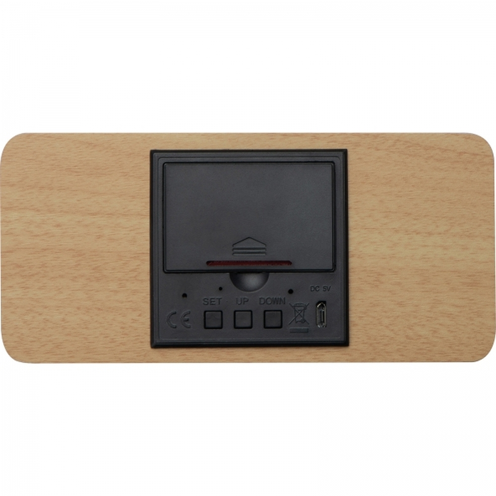 Zegar z ładowarką indukcyjną DELILAH